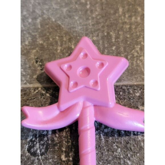 Pink star fairy wand doll accessory toy figure‎ - Picture 2 of 3